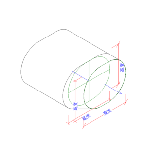 橢圓形滑軌異徑接頭_V18