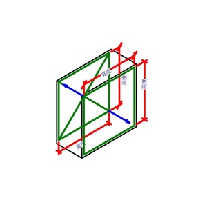 M_防火擋板 - 矩形 - 簡式