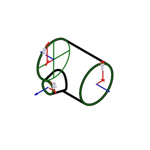 M_圓形 T 接頭 - 錐形