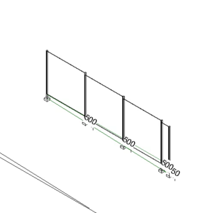 Betafence_工業區油電水廠適用的產品_金屬網安全圍籬_Nylofor 2D-Nylofor POSTV18