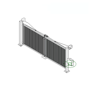 Betafence_工業區油電水廠適用的產品_高速電動摺疊門_FaldiviaSpeedFoldingGateV23